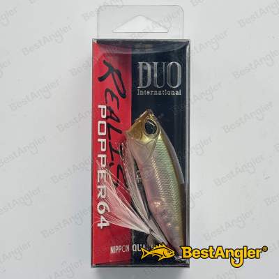 DUO Realis Popper 64 Ghost Minnow GEA3006