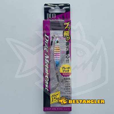 DUO Drag Metal Cast Shot 15g Rainbow PHA0002