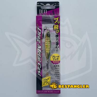 DUO Drag Metal Cast Shot 15g Green Gold PHA0055