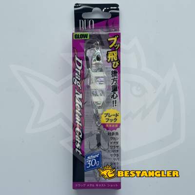 DUO Drag Metal Cast Shot 30g Zebra Glow PJA0101