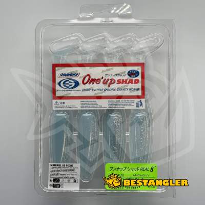 Sawamura One Up Shad 6" #170 Anchovy