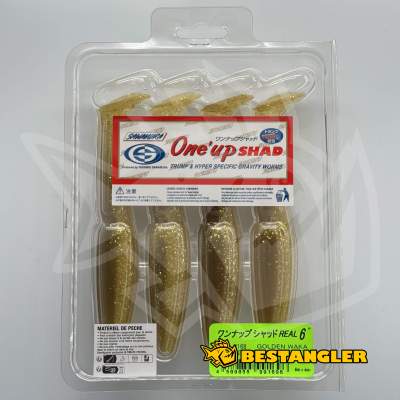 Sawamura One Up Shad 6" #168 Golden Waka