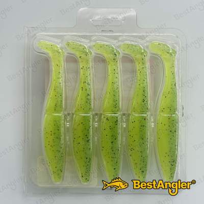 Sawamura One Up Shad 5" #086 Apple Green Chart