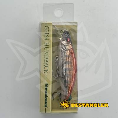 Megabass GH64 Humpback M RED STREAM II - 12