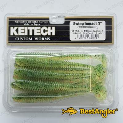Keitech Swing Impact 4" Fire Perch - CT#23
