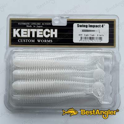 Keitech Swing Impact 4" Sight Flash - #422