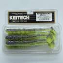 Keitech Swing Impact 4.5" Purple Chartreuse - BA#03