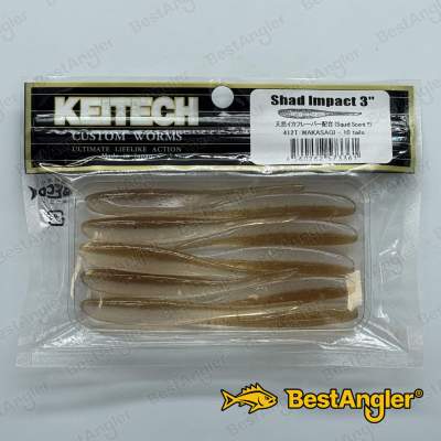 Keitech Shad Impact 3" Wakasagi - #412