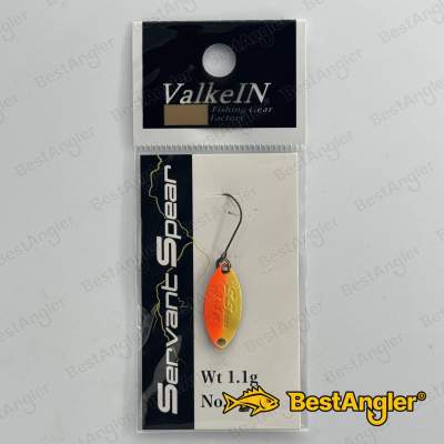 ValkeIN Servant Spear 1.1g No.20 Yellow Orange / Black