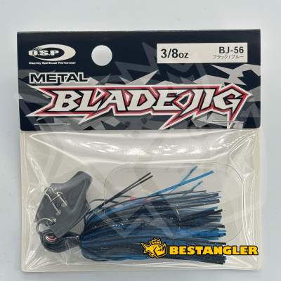 O.S.P Metal Blade Jig 3/8 oz 10 g Black / Blue BJ56