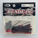 O.S.P Metal Blade Jig 1/2 oz 14 g Red Black BJ57