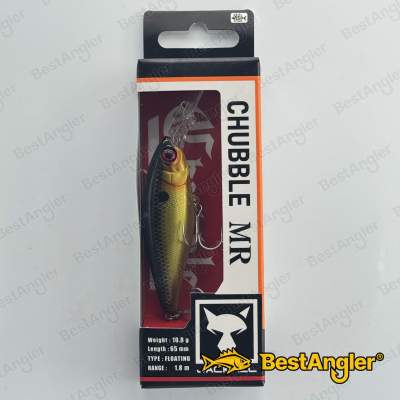 Jackall Chubble MR Gold & Black - 1160