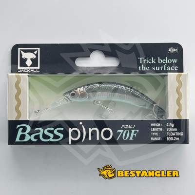 Jackall Basspino 70F Dark Thunder Clear Bait - 235449