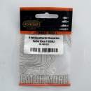 CAMO fazetované skleněné korálky 6 mm průhledné - CL-6GB-CL