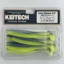 Keitech Easy Shiner 3.5" Chartreuse Thunder - CT#12