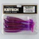 Keitech Easy Shiner 4" Chameleon / Black & Blue FLK - CT#21