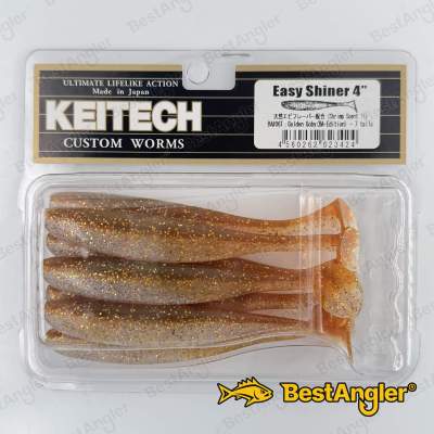 Keitech Easy Shiner 4" Golden Goby - BA#06