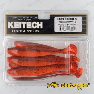 Keitech Easy Shiner 4" Delta Craw - #407
