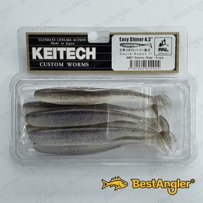 Keitech Easy Shiner 4.5" Electric Shad - #440