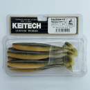 Keitech Easy Shiner 4.5" Watermelon PP. / Yellow - #447