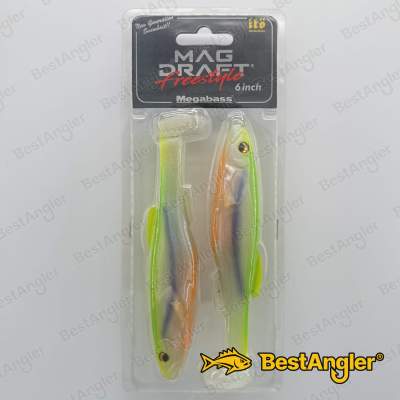 Megabass Magdraft Freestyle 6" Chart Back Shad - 19