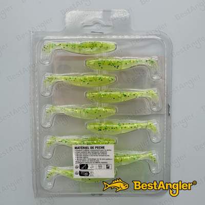 Sawamura One Up Shad 2" #071 Yellow Chart