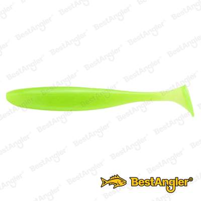 Keitech Easy Shiner 4.5" Clear Chartreuse Glow