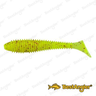 Keitech FAT Swing Impact 3.3" Chartreuse Red Flake