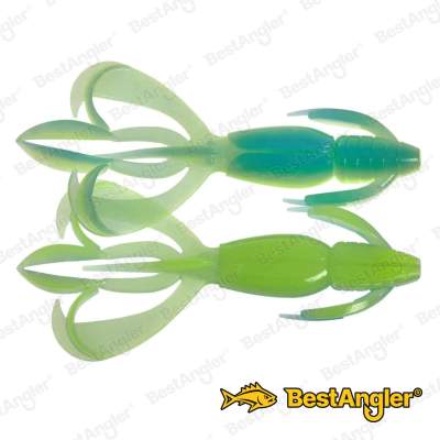 Keitech Crazy Flapper 3.6" Ice Chartreuse