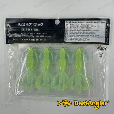 Keitech Crazy Flapper 2.8" Ice Chartreuse - PAL#03