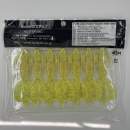 Keitech Crazy Flapper 3.6" Chartreuse Red Flake - PAL#01