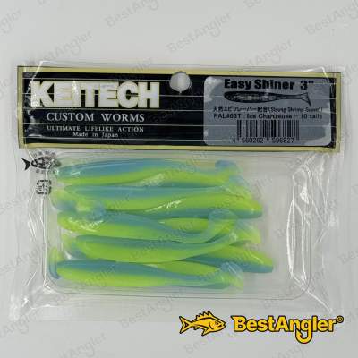 Keitech Easy Shiner 3" Ice Chartreuse - PAL#03