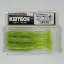 Keitech Easy Shiner 4.5" Clear Chartreuse Glow - #026