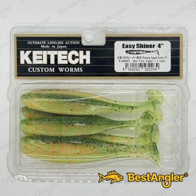 Keitech Easy Shiner 4" Hot Fire Tiger - EA#05