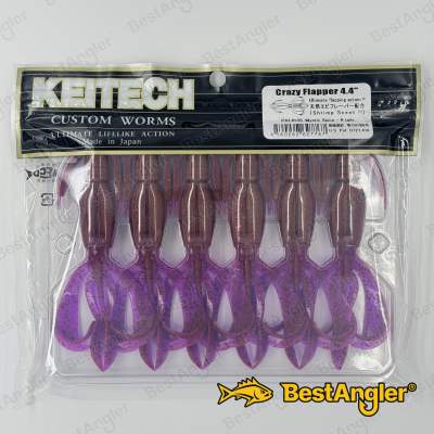 Keitech Crazy Flapper 4.4" Mystic Spice - PAL#13