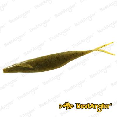 Deps Sakamata Shad 5" #12 Green Pumpkin