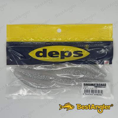 Deps Sakamata Shad 5" #108 Pearl Glitter