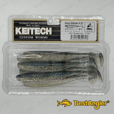 Keitech Easy Shiner 4.5" Bluegill Flash - #418