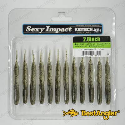 Keitech Sexy Impact 2.8" Watermelon PP. - #102