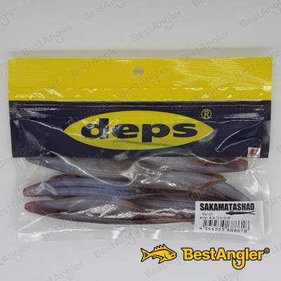 Deps Sakamata Shad 6" #161 R.R. Wakasagi