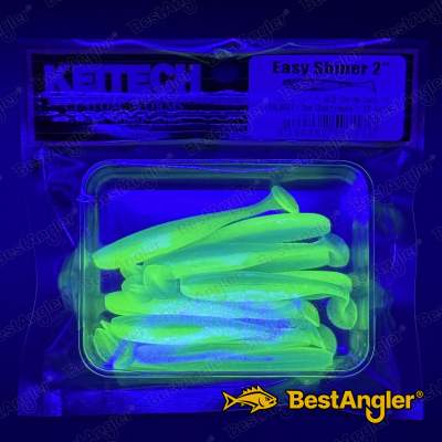 Keitech Easy Shiner 2" Ice Chartreuse - PAL#03 - UV