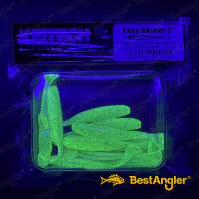 Keitech Easy Shiner 2" Lime / Chartreuse - #424 - UV