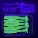 Keitech Easy Shiner 3" Lime / Chartreuse - #424 - UV