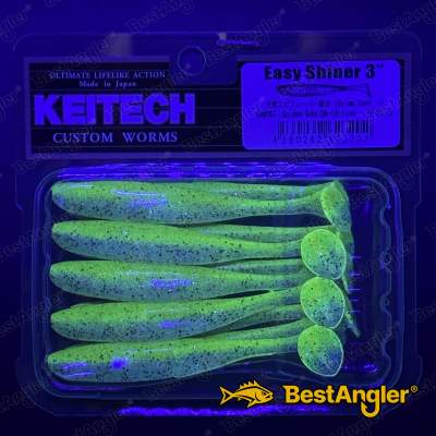 Keitech Easy Shiner 3" Golden Goby - BA#06 - UV