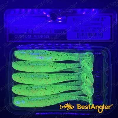 Keitech Easy Shiner 3" Hot Fire Tiger - EA#05 - UV