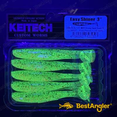 Keitech Easy Shiner 3" Fire Perch - CT#23 - UV