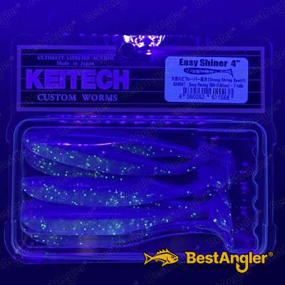Keitech Easy Shiner 4" Sexy Hering - BA#04 - UV