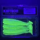 Keitech Easy Shiner 4" Lime / Chartreuse - #424 - UV