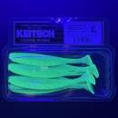 Keitech Easy Shiner 4.5" Lime / Chartreuse - #424 - UV