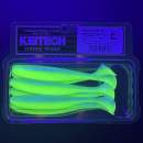 Keitech Easy Shiner 4.5" Ice Chartreuse - PAL#03 - UV